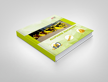 挖土機配件產(chǎn)品畫冊設計