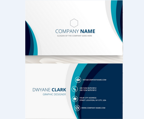 簡約大氣名片設(shè)計(jì)