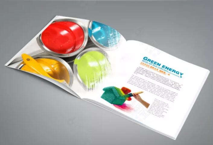 廣州墻面漆行業(yè)畫冊設計圖