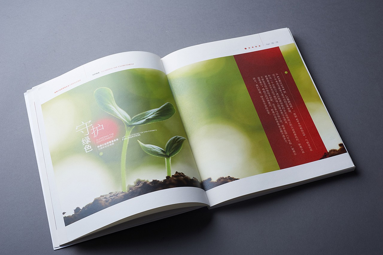 慈善精裝畫冊設(shè)計案例欣賞